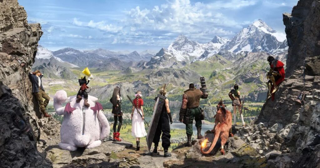 Final Fantasy 7 Revelation lộ diện bản đồ "khủng" nhất lịch sử series và nguy cơ cắt bỏ đĩa vật lý 1 Final Fantasy 7 Revelation lộ diện bản đồ "khủng"