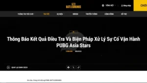 KRAFTON thông báo kết quả điều tra và án phát dành cho Himass và TanVuu