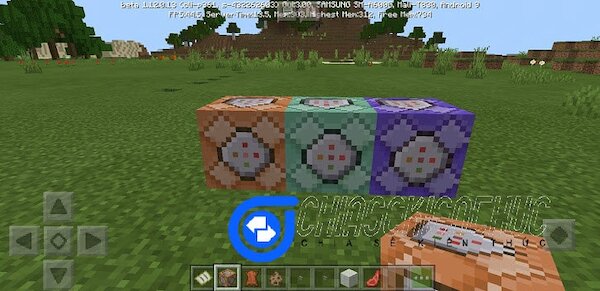 Phân biệt 3 khối lệnh trong Minecraft